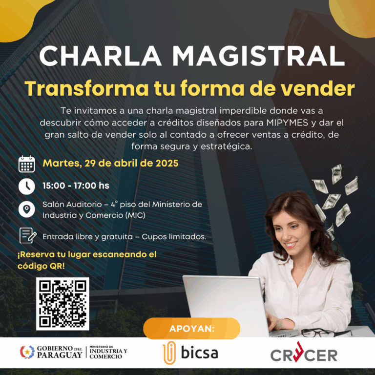 Charla Magistral: Transforma tu forma de vender